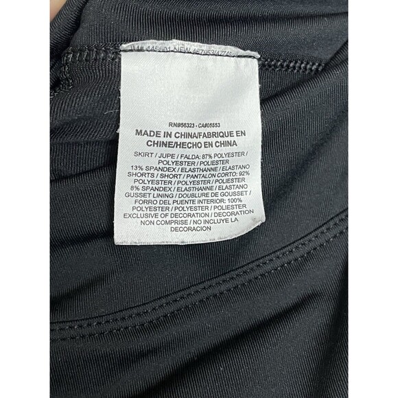 Nike Dri-Fit Black Skort Womens Large Activewear Tennis Golf - Picture 7 of 10